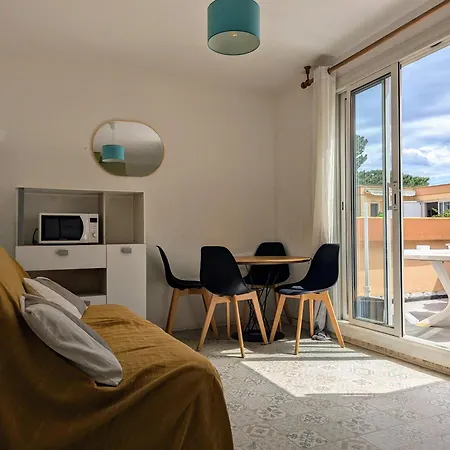 Apartamento T2 Climatise Avec Terrasse A 200m De La Argelès-sur-Mer
