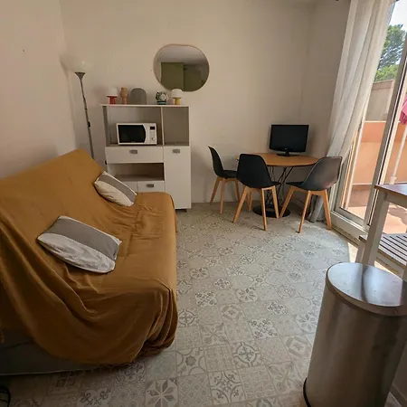 T2 Climatisé Avec Terrasse à 200m De La Apartamento Argelès-sur-Mer