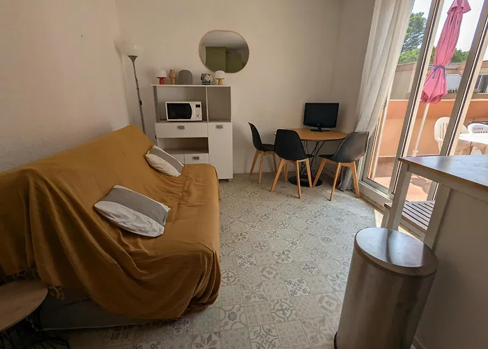 T2 Climatise Avec Terrasse A 200m De La Apartmán Argelès-sur-Mer